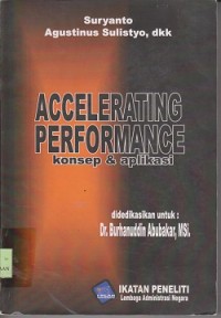 Image of Accelerating performance : konsep & aplikasi