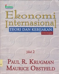 Image of Ekonomi internasional : teori dan kebijakan
