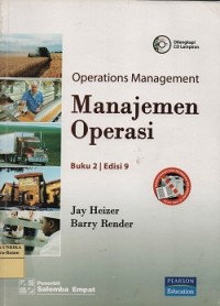 Image of Operations management : manajemen operasi (CD : compact disc)