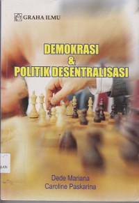 Image of Demokrasi & politik desentralisasi