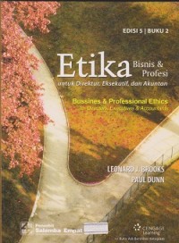 Image of Etika bisnis & profresi untuk direktur, eksekutif, dan akuntan