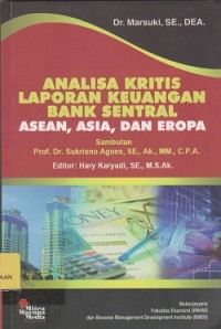 Image of Analisa kritis laporan keuangan bank sentral ASEAN, Asia, dan Eropa