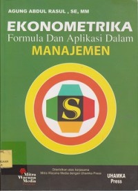 Image of Ekonometrika : formula dan aplikasi dalam manajemen