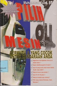 Image of Pilih oli mesin bermutu & yang cocok untuk kendaraan anda