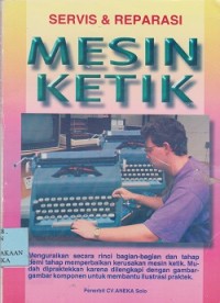 Image of Servis & reparasi mesin ketik
