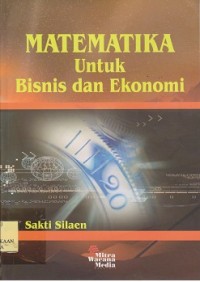Image of Matematika untuk bisnis dan ekonomi