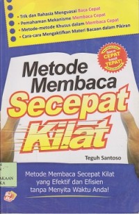 Image of Metode membaca secepat kilat