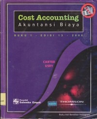 Image of Cost accounting = akuntansi biaya