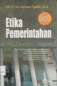 Image of Etika pemerintahan