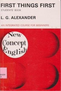 Image of First things first : students book