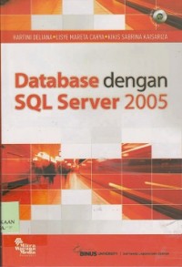 Image of Database dengan SQL server 2005 (CD : compact disc)