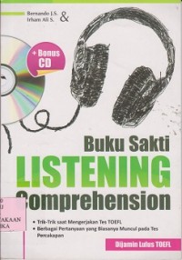 Image of Buku sakti listening comprehension (CD : compact disc)