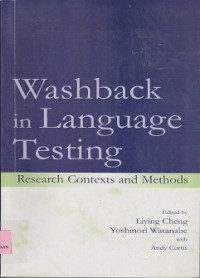 Image of Washback in language testing : research contexts and methods