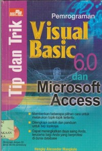 Image of Tip dan trik pemrograman visual basic 6.0 dan mcrosoft access