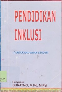 Image of Pendidikan inklusi (untuk kalangan sendiri)