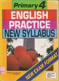 Image of English practice new syllabus : primary 4