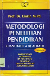 Image of Metodologi penelitian pendidikan kuantitatif & kualitatif