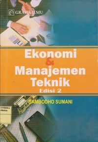 Image of Ekonomi & manajemen teknik