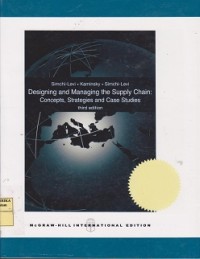 Image of Designing and managing the supply chain : concepts, strategies and case studies