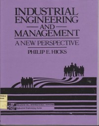 Image of Industrial engineering and management : a new perspective
