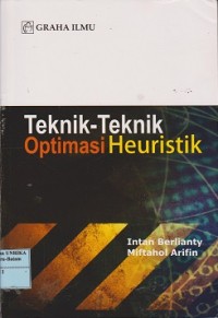 Image of Teknik-teknik optimasi heuristik