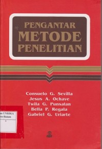 Image of Pengantar metode penelitian