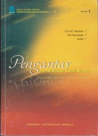 Image of Materi pokok pengantar pendidikan luar biasa PGSD4409/3SKS/modul 1-9