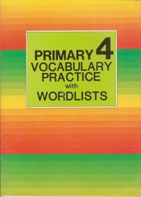 Image of Primary 4 vocabulary parctice with Wordlists