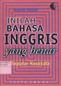 Image of Inilah bahasa inggris yang benar : seputar kosakata
