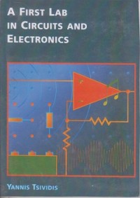 Image of A first lab in circuits and electronics