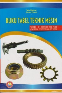 Image of Buku tabel teknik mesin