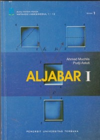 Image of Materi pokok aljabar 1 : 1-12/MATA 4321/4 SKS