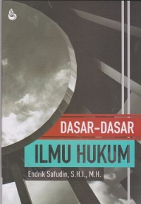Image of Dasar-dasar ilmu hukum