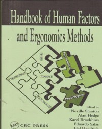 Image of Handbook of human factors and ergonomics methods