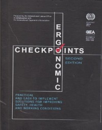 Image of Ergonomic checkpoints (second edition)