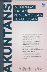 Image of Akuntansi : informasi dalam pengambilan keputusan