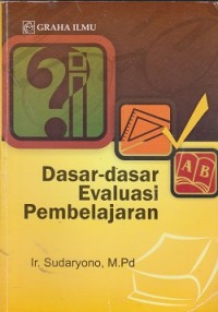 Image of Dasar-dasar evaluasi pembelajaran