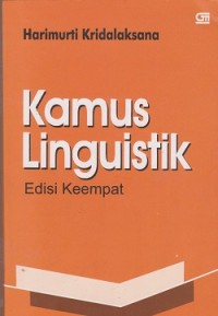 Image of Kamus linguistik