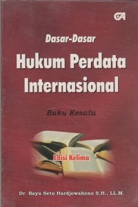 Image of Dasar-dasar hukum perdata internasional