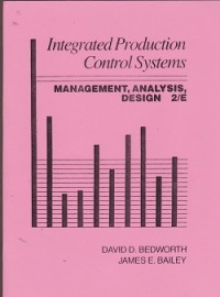 Image of Integrated production control systems : management, analysis design 2/E