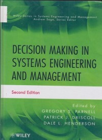Image of Decision making in systems engineering and management