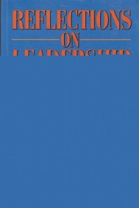 Image of Reflections on leadership = renungan tentang kepemimpinan