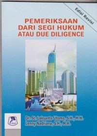 Image of Pemeriksaan dari segi hukum atau due diligence