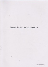 Image of Basic electrical safety