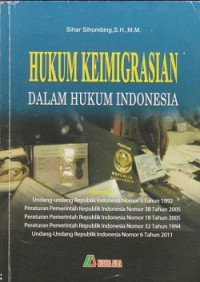 Image of Hukum keimigrasian dalam hukum indonesia