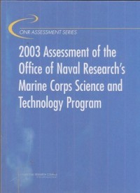 Image of 2003 assessment of the office of naval research's marine corps science and technology program