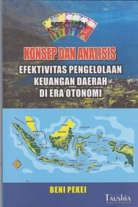Image of Konsep dan analisis efektivitas pengelolaan keuangan daerah di era otonomi