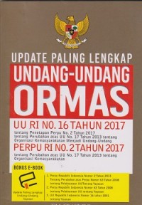 Image of Update paling lengkap undang-undang ormas UU RI. 16 tahun 2017 tentang penetapan perpu no. 2 tahun 2017 PERPU RI No. 2 tahun 2017 tentang perubahan atas UU no. 17 tahun 2013 tentang organisasi kemasyarakatan