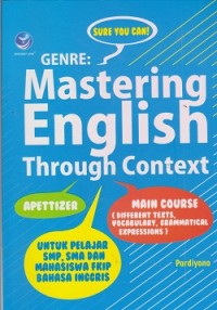 Image of Sure you can! genre : mastering english through context