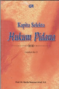 Image of Kapita selekta hukum pidana